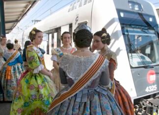 La Generalitat programa refuerzos diurnos de metro para el fin de semana de Fallas