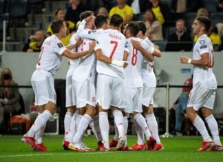 La Selección Española de fútbol prepara a conciencia el partido contra Georgia en Badajoz