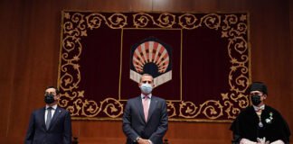 Su Majestad el Rey Don Felipe VI ha presidido en Córdoba la inauguración del curso académico 2021-2022 de las Universidades Españolas