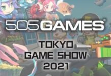 Resumen del Tokyo Game Show 2021 de 505 Games