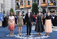 Los Reyes de España presiden en Oviedo la entrega de los Premios de la Fundación Princesa de Asturias 2021