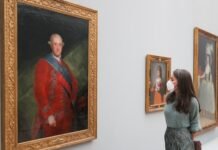La Reina de España Doña Letizia inaugura en Suiza una exposición dedicada a la obra de Goya