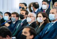 Díaz Ayuso asiste a la inauguración de la nueva sede del IE Business School junto al Rey de España