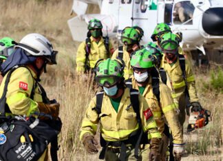 El Plan Infoca da por extinguido 45 días después el incendio forestal de Sierra Bermeja en Andalucía