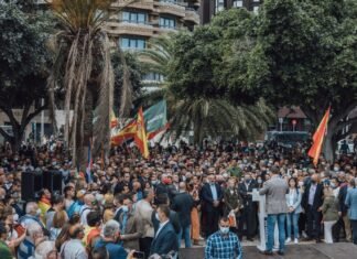 Abascal denuncia desde Canarias la rendición de la frontera sur: “Nunca ha habido tanta distancia entre las élites y la realidad”