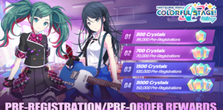 Ya disponible los Pre-Registration y los Pre-Orders en HATSUNE MIKU: COLORFUL STAGE!