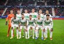 El Elche empata en Pamplona frente al Osasuna en vísperas de presentar a Francisco como nuevo entrenador franjiverde