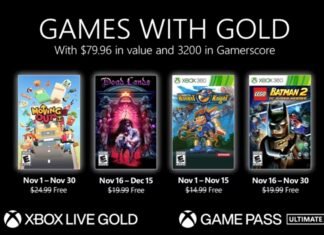 Llegan los Xbox Live Gold del mes de noviembre