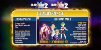 Ya está disponible el LEGENDARY PACK 2 de DRAGON BALL XENOVERSE 2