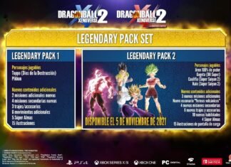 Ya está disponible el LEGENDARY PACK 2 de DRAGON BALL XENOVERSE 2
