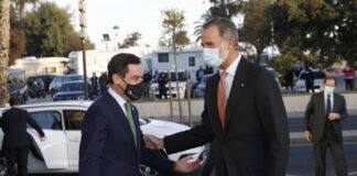 Moreno acompaña al Rey Felipe VI en la clausura de la XIV Cumbre Cotec Europa, que consolida a Andalucía como sede de eventos de máximo nivel