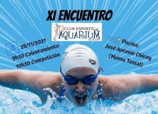 Casi 200 nadadores partiparán en el XI Encuentro de Natación Adaptada «Aquarium Alacant»