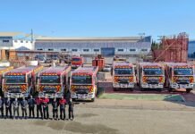 La Comunidad de Murcia renueva con 19 vehículos la flota del Consorcio de Extinción de Incendios y Salvamento