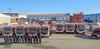 La Comunidad de Murcia renueva con 19 vehículos la flota del Consorcio de Extinción de Incendios y Salvamento