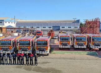 La Comunidad de Murcia renueva con 19 vehículos la flota del Consorcio de Extinción de Incendios y Salvamento