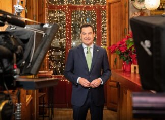 Moreno destaca la estabilidad y la “calma política” de Andalucía y anima a encarar 2022 con optimismo