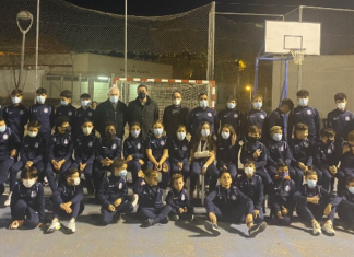 Alicante y la Fundación Atlético de Madrid entrena en valores a niños en las instalaciones deportivas de la capital de la Costa Blanca