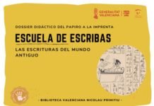 La Biblioteca Valenciana ofrece un taller infantil en línea sobre escrituras del mundo antiguo