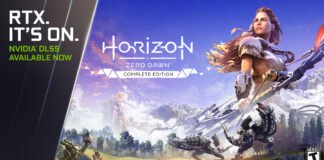 Horizon Zero Dawn mejora su rendimiento hasta un 50% con NVIDIA DLSS