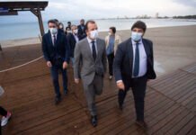 López Miras acude a Bruselas para pedir a las instituciones europeas que «se sumen a la protección y recuperación del Mar Menor»