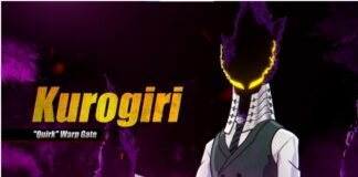 Kurogiri se une al combate en MY HERO ONE’S JUSTICE 2
