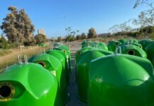 Hogueras 2023 marca el hito del reciclaje del vidrio con 50.000 kilos aportados por las barracas de Alicante
