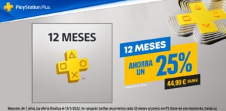 La suscripción de 12 meses de PlayStation®Plus al 25% de descuento en PlayStation™Store solo para nuevos suscriptores