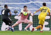 El Real Madrid se relaja en el clásico y pierde su primer partido en casa en la Liga frente al Barça