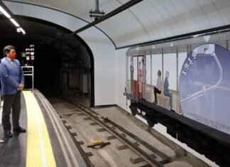 La Comunidad de Madrid culmina la reforma de la estación de Metro de Cuatro Caminos y recupera su histórico tótem