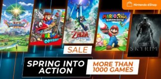 Más de 1000 juegos de acción para un solo jugador de Nintendo Switch recibirán descuentos durante la promoción “Pasa la acción” a partir del 28 de abril de 2022