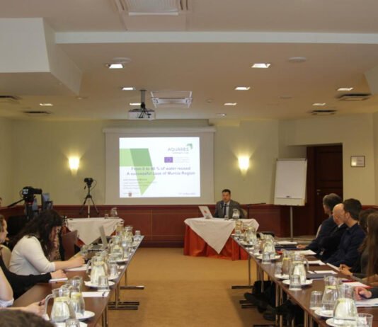 Murcia expone en Letonia sus avances en reutilización de agua depurada para la agricultura durante un taller internacional