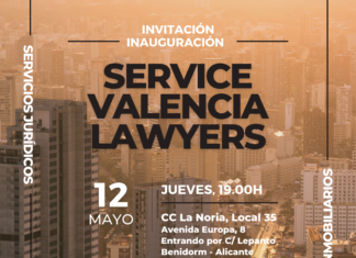 El despacho de abogados Service Valencia Lawyers aterriza en Benidorm