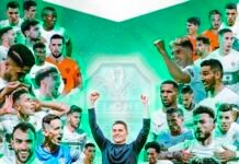 Noche de gloria en el Martínez Valero con un Elche que seguirá en Primera y un Atleti que ha alcanzado la Champions