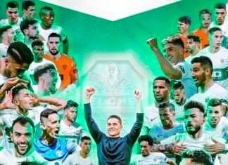 Noche de gloria en el Martínez Valero con un Elche que seguirá en Primera y un Atleti que ha alcanzado la Champions