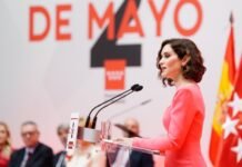 Díaz Ayuso reivindica a Madrid en el 2 de Mayo como “la España necesaria” y “de todos” por encima de “divisiones y enfrentamientos”