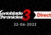 El 22 de junio a las 16:00 (hora peninsular) se emitirá la presentación Xenoblade Chronicles 3 Direct