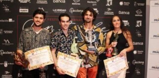 Matías López Expósito “El Mati” ganador de la Lámpara Minera en la 59 edición del Festival del Cante de las Minas de La Unión (2019).