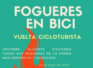 El Ayuntamiento de Alicante invita a visitar las Hogueras el próximo domingo en bicicleta y con ayuda de la Policía Local