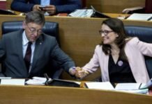 Ximo Puig se despide de Mónica Oltra «con generosidad»