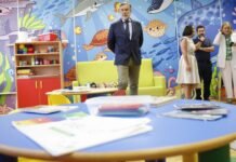 La Comunidad de Madrid habilita en los Juzgados de Plaza de Castilla unas instalaciones gratuitas para los menores mientras sus familiares realizan trámites
