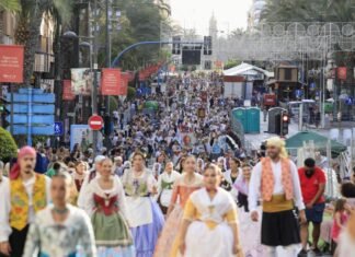 Los alicantinos pagarán 143.000 euros por su Hoguera Oficial en el año 2024