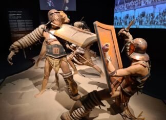 Los gladiadores del Coliseo se baten en el MARQ de Alicante.
