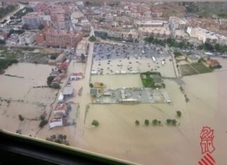 El Consell aprueba la declaración de emergencia para reparar los daños en infraestructuras agrarias causados por el temporal de marzo de 2022