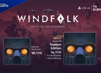 Windfolk: Sky is just the Beginning llega hoy a PC con nueva edición especial