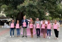 Alicante instala contenedores de color rosa para colaborar en la lucha contra el cáncer