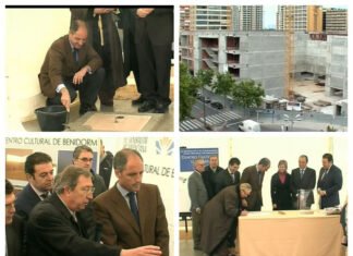 Se anuncia una inversión de 35 millones de euros para finalizar la construcción del Centro Cultural de Benidorm quince años después de poner la primera piedra