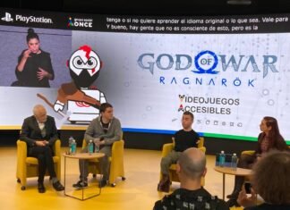 El Grupo Social ONCE valora la accesibilidad del videojuego God of War Ragnarök