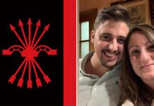 Exclusiva. Las imágenes del pasado oculto de José Muñoz: de abanderado de Falange a responsable de la catástrofe de Vox Alicante