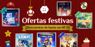 Más de 1500 juegos third-party para Nintendo Switch con descuento de hasta un 60% durante las Ofertas Festivas que comienzan el 15 de diciembre de 2022
