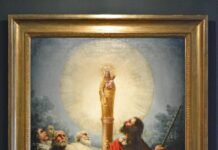 La Comunidad de Madrid declara Bien de Interés Cultural El Apóstol Santiago y sus discípulos adorando a la Virgen del Pilar, una pintura religiosa atribuible a Goya